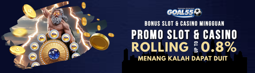 Bonus Rolliangan Live Casino & Slot Games Up to 0.8%