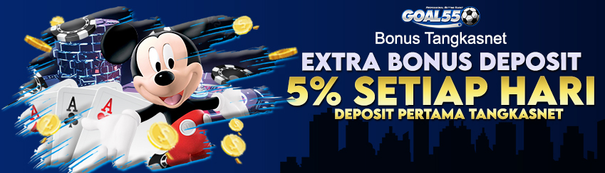 Bonus 5% Deposit Bola Tangkas Setiap Hari